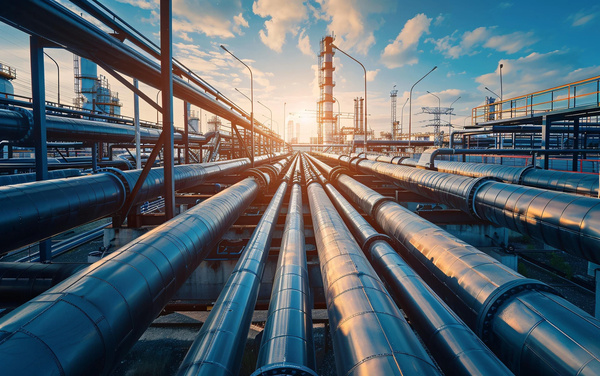 Refinery process piping
